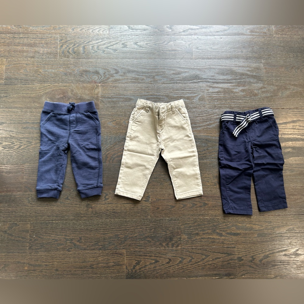 6-9 months koala kids 3 pairs of pants for one price